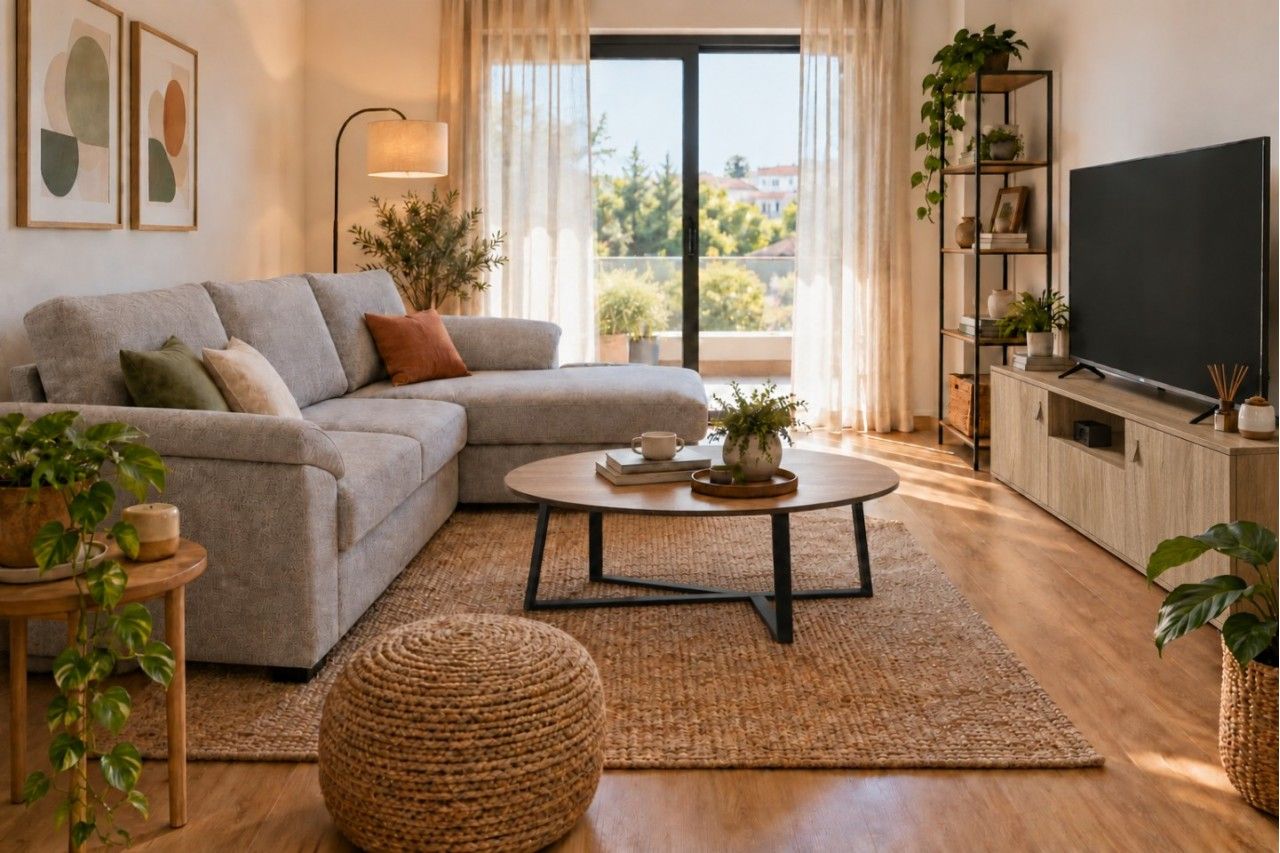 Utilize para mobilar uma sala por etapas: o que comprar primeiro?