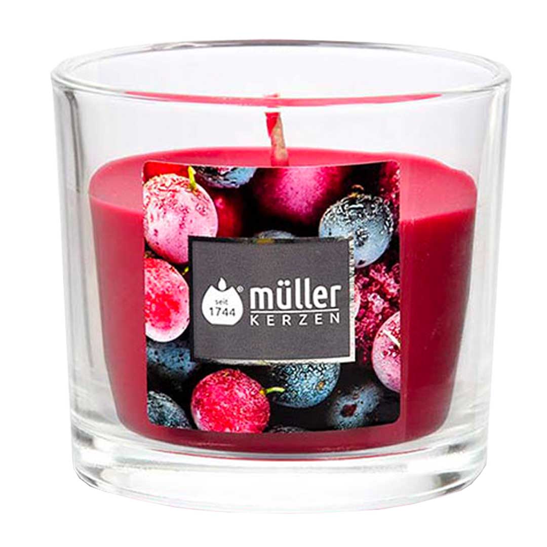 Vela copo  24606570B5 FRUTOS VERMELHOS