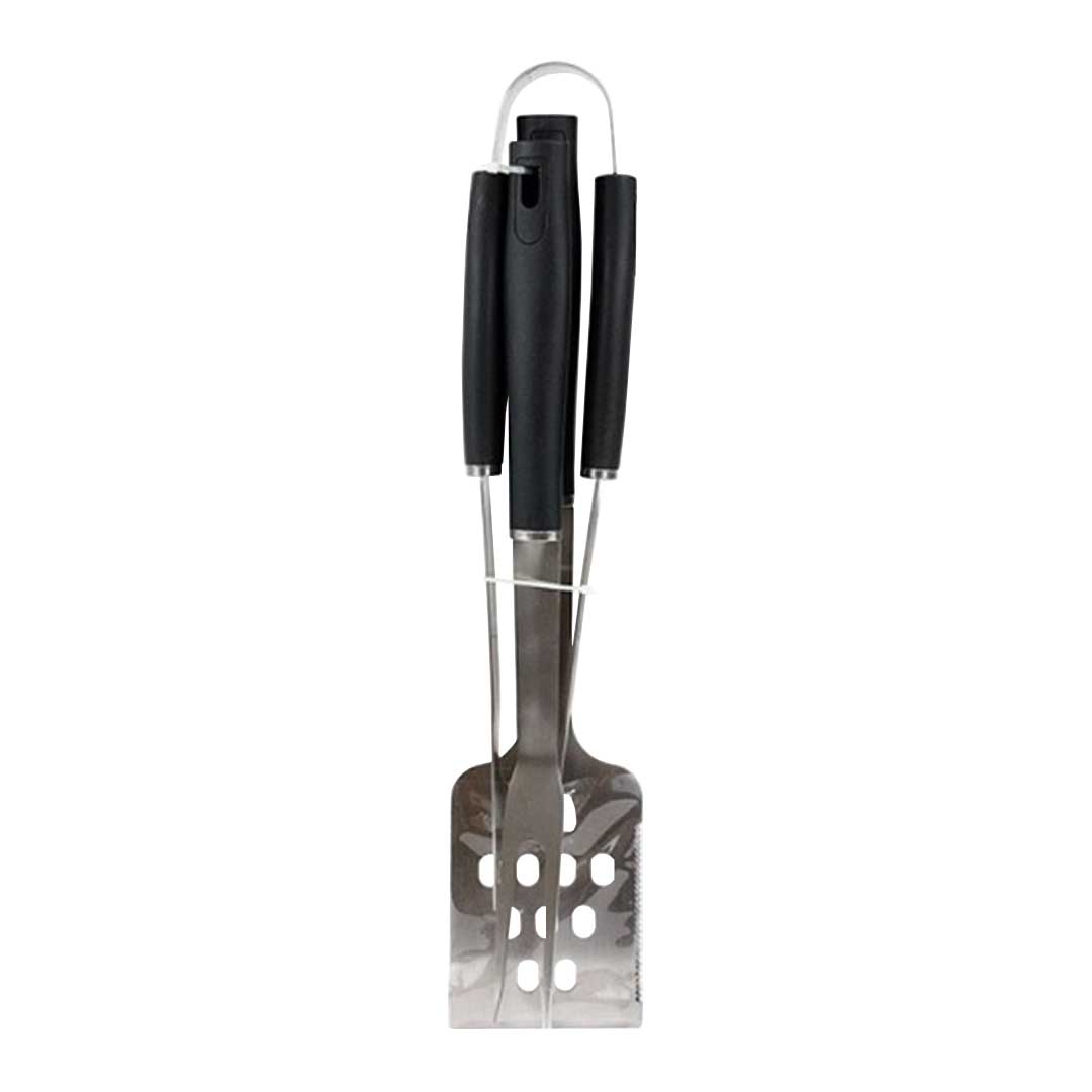 Utensílios para Churrasco Bbq Black  (3 pcs) Preto