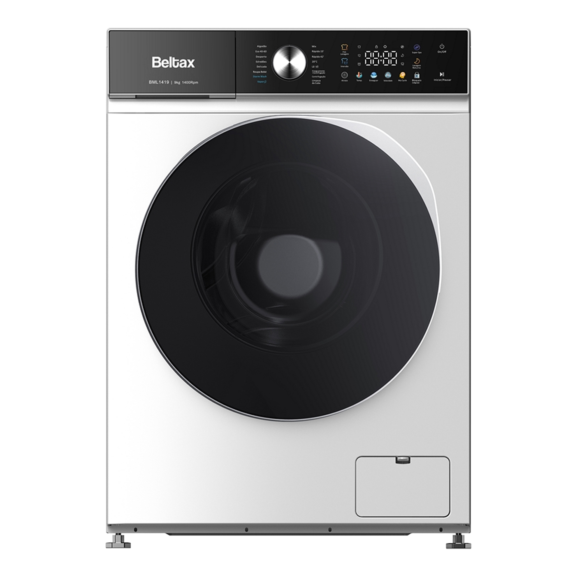 BELTAX Máquina de Lavar Roupa BML1419, 9Kg, 1400 rpm, Branco