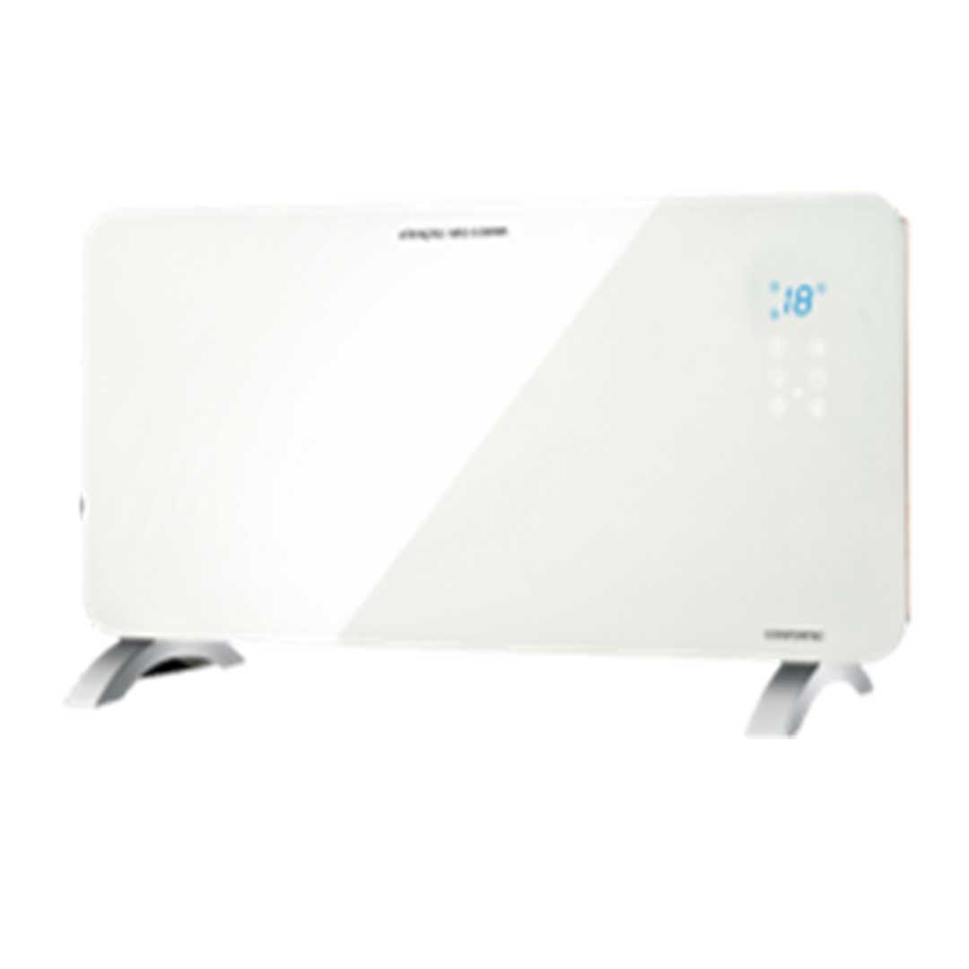 CONFORTEC CONVECTOR 750-1500W VIDRO BRANCO TEMP LIG.WIFI - CPN1500WIFIW