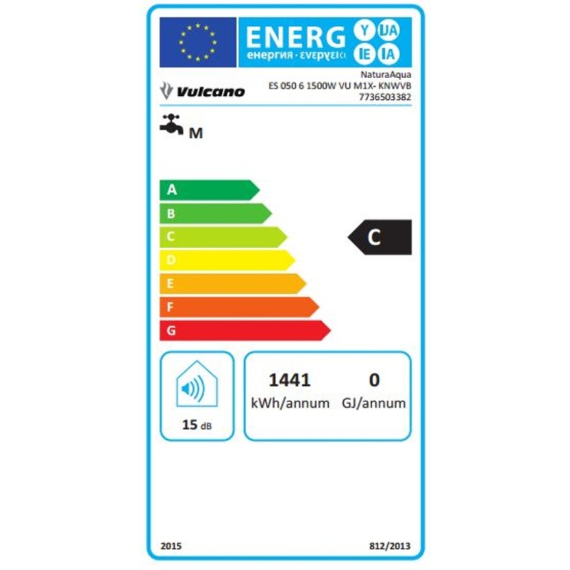 Termoacumulador VULCANO NaturAqua 50