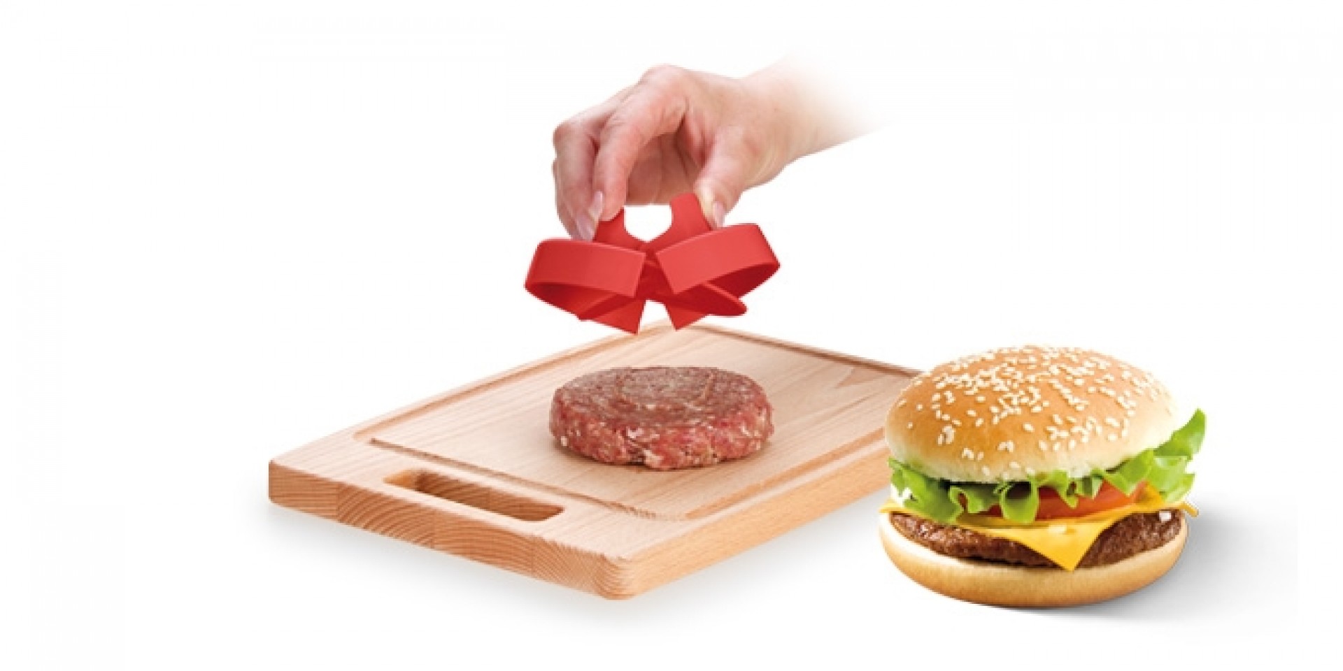 Molde hamburger TESCOMA PRETO 420585