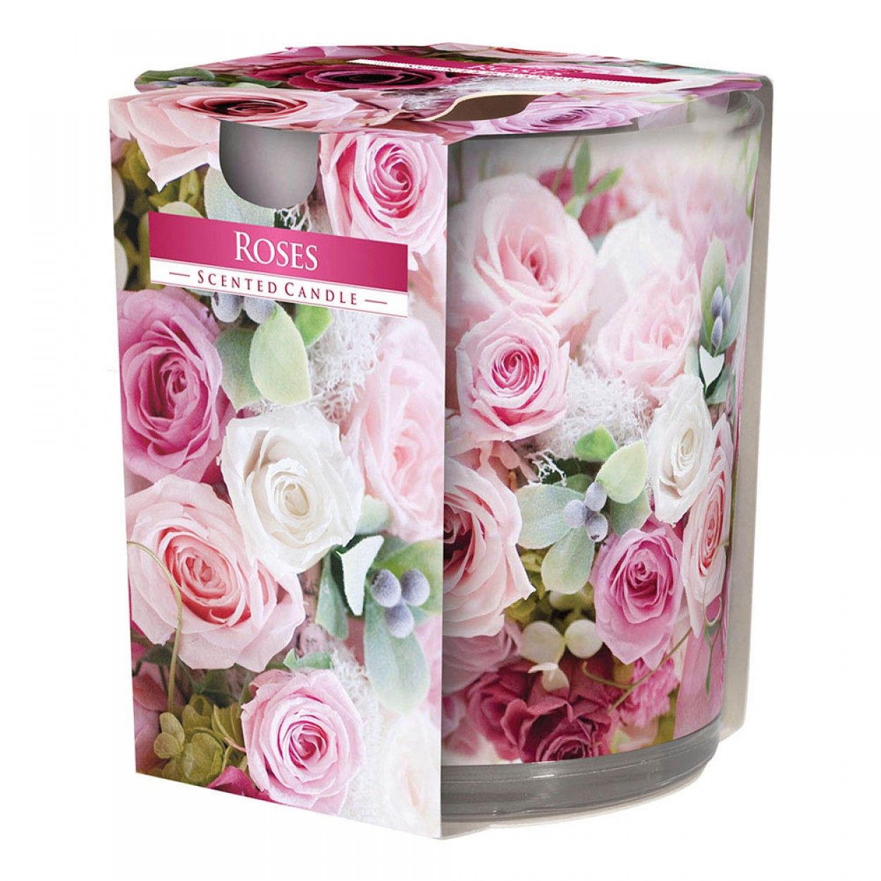 Vela copo vidro JOM SN72S-02