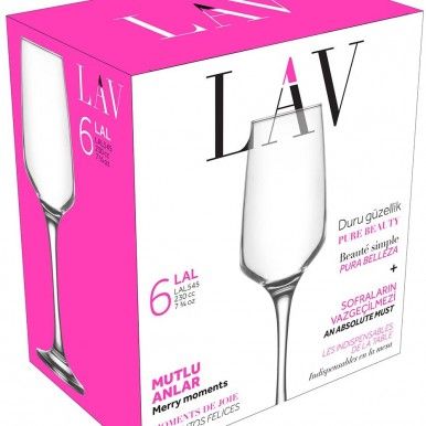 Conjunto 6 fltes LAV LAL545F