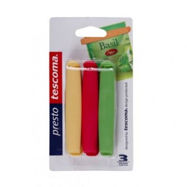 Conjunto 6 pinas sacos TESCOMA PRETO 42072