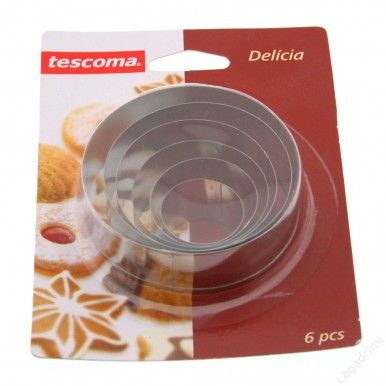 Conjunto 6 corta massa TESCOMA DELICIA 631360