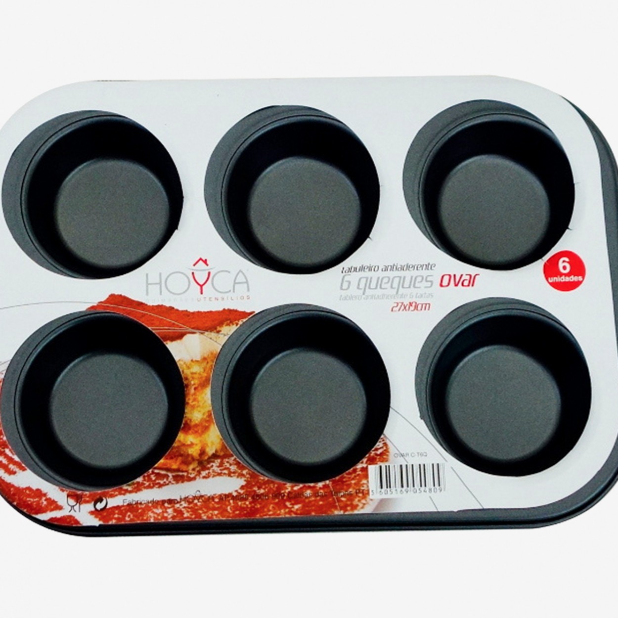 Tabuleiro 6 queques HOYCA 36000266