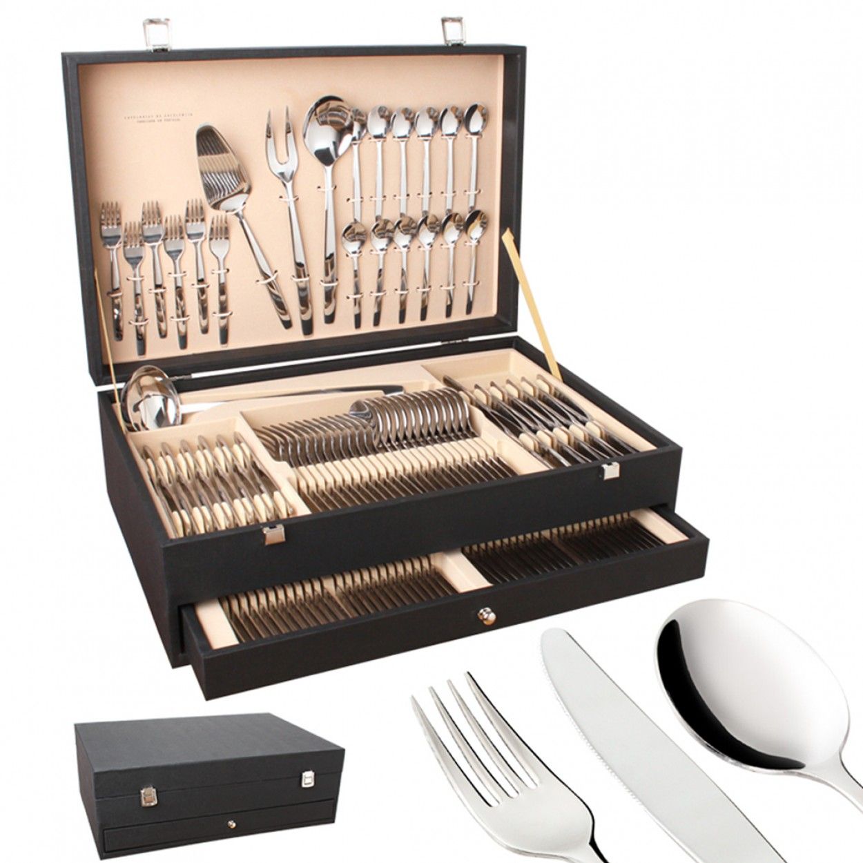 Faqueiro 130 peças JOM NORDICO