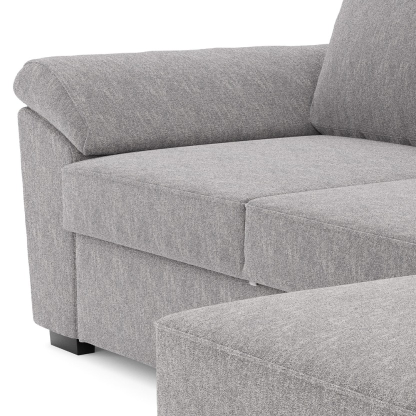 Sof� com Chaise Longue JOM Hudson