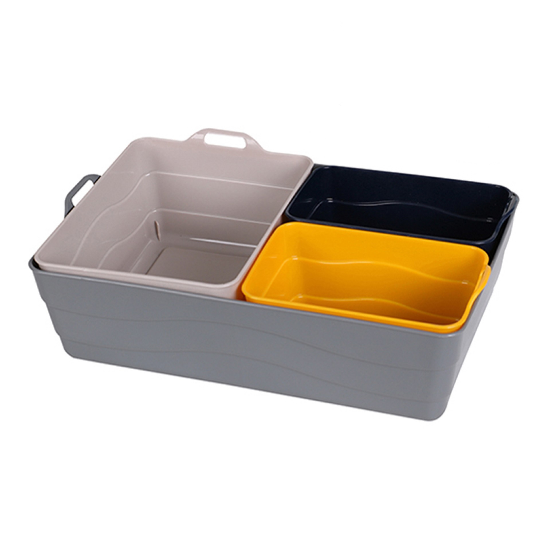 Conjunto 4 cestos multiusos JOM 32414