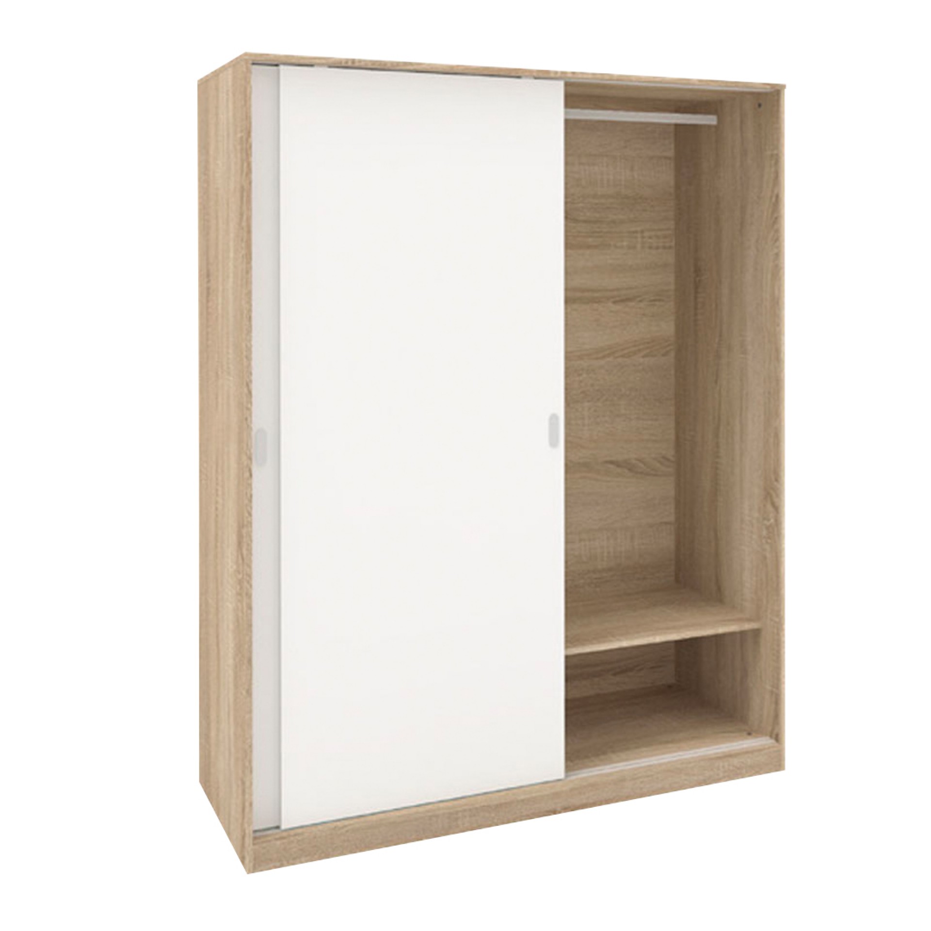 Roupeiro JOM Industria Chaves com 2 portas de correr