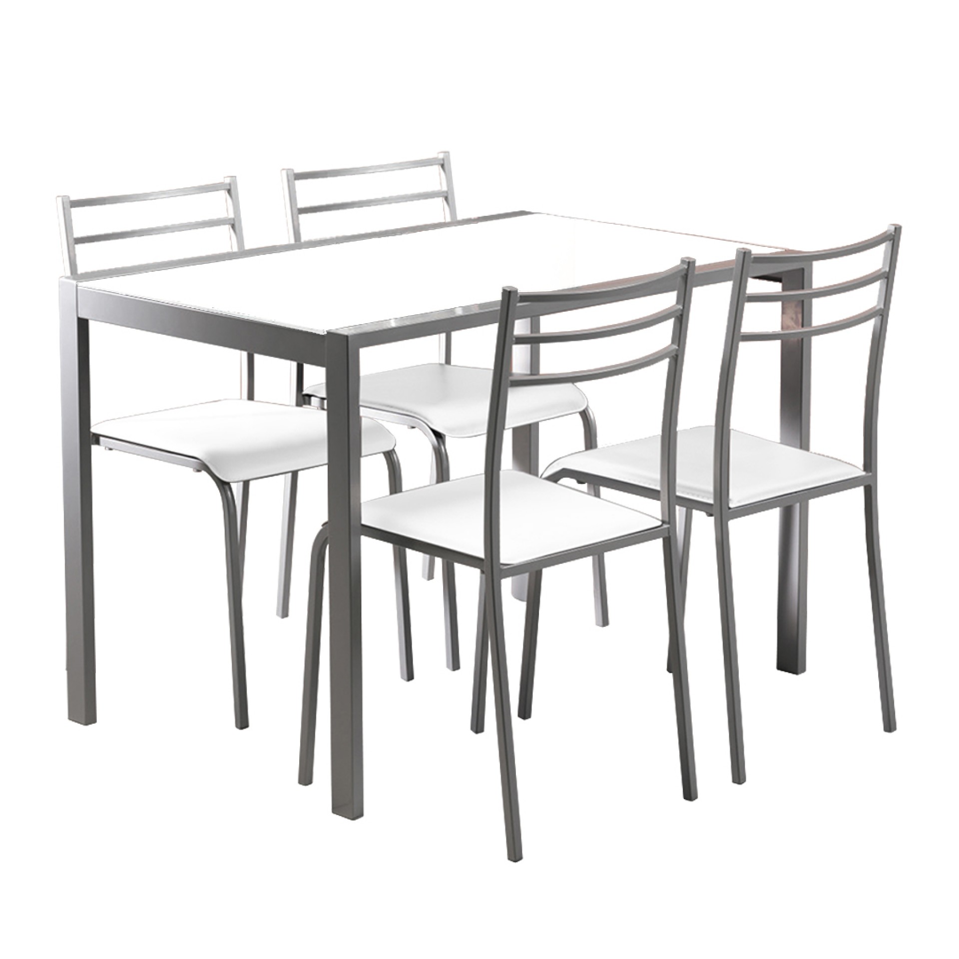 Conjunto mesa + 4 Cadeiras JOM YS2458M /  YS2458C