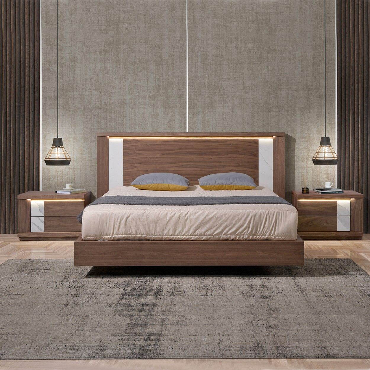 Cama de casal BELMONTE 01BELCMA01