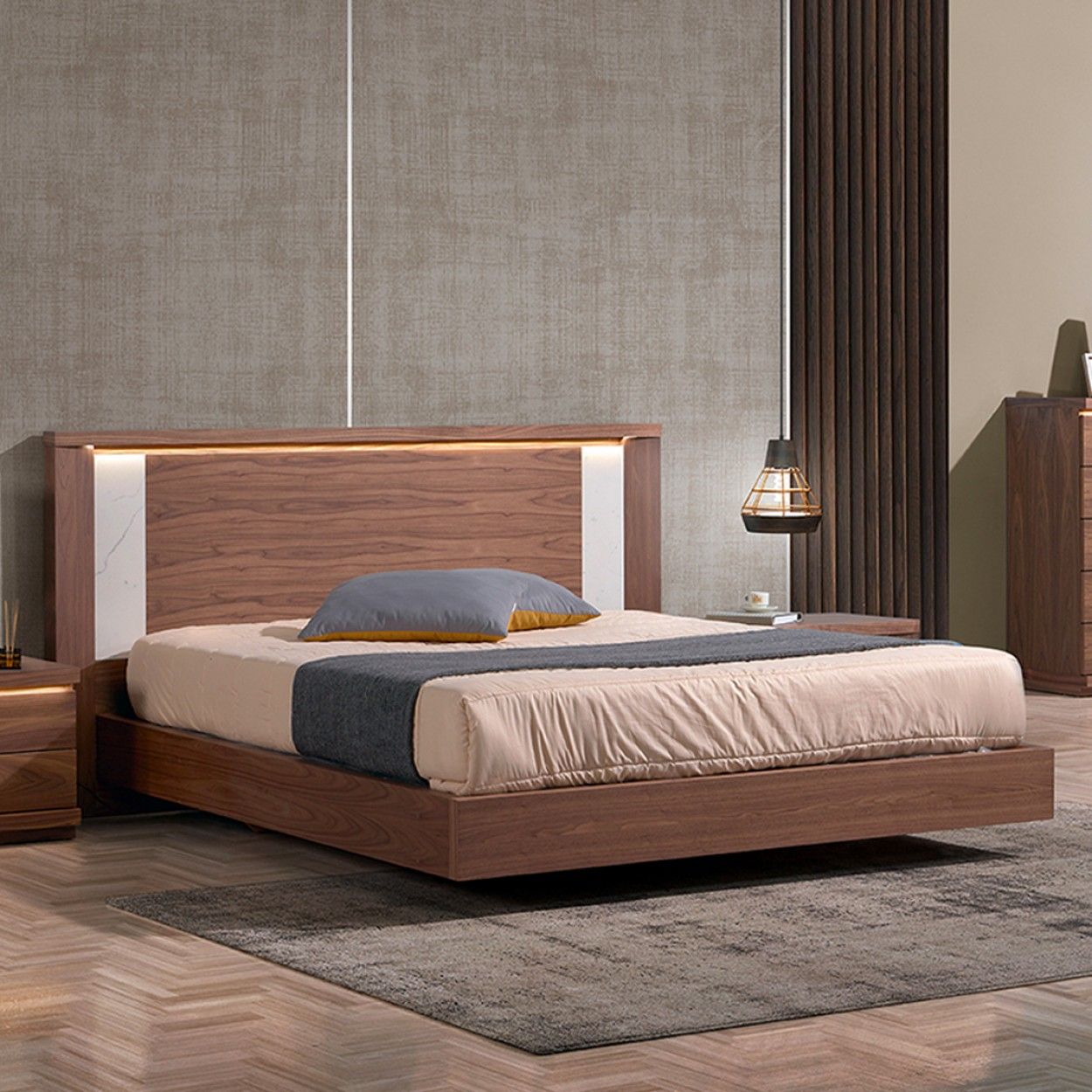 Cama de casal BELMONTE 01BELCMA01