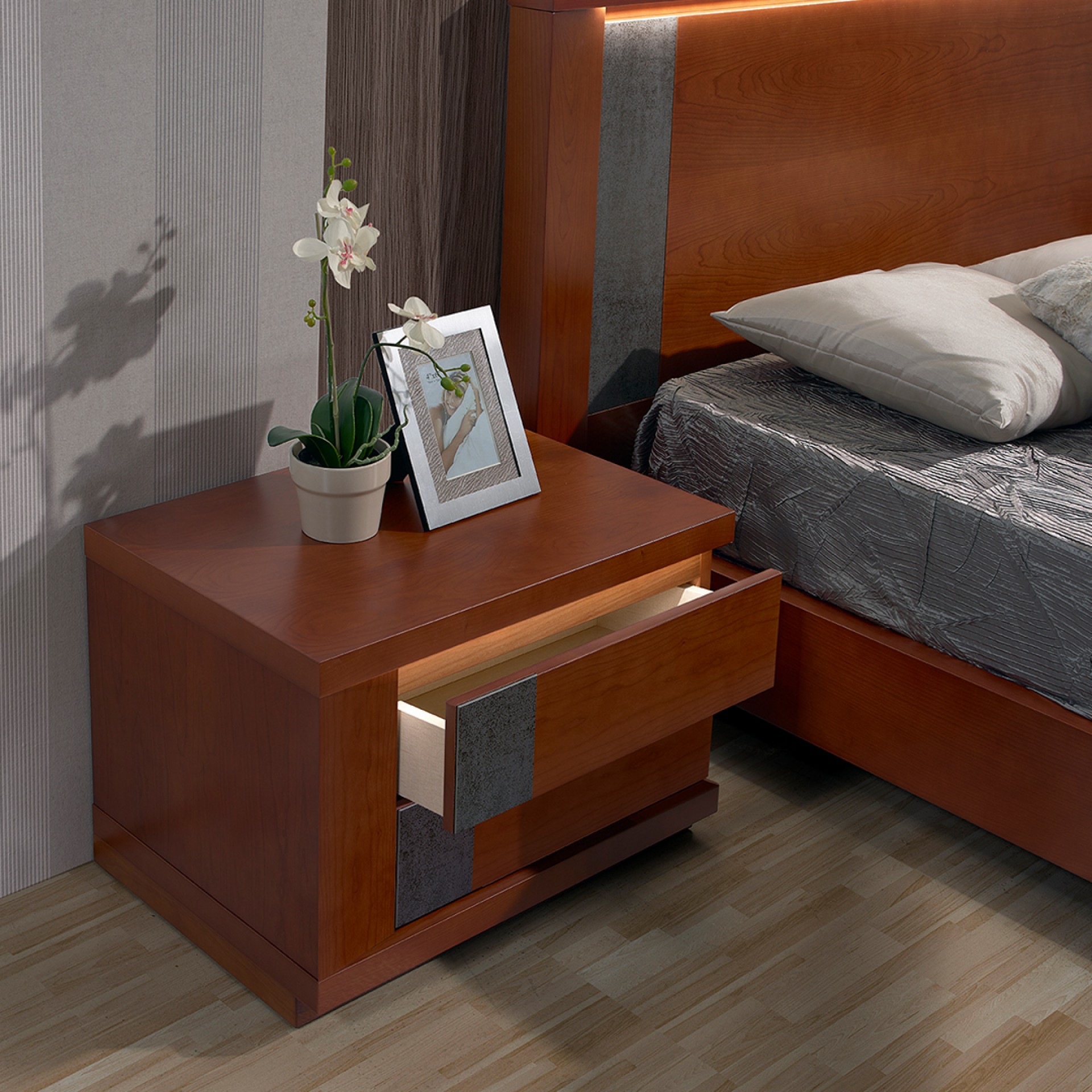 Mesa de cabeceira BELMONTE 01BELCMS02