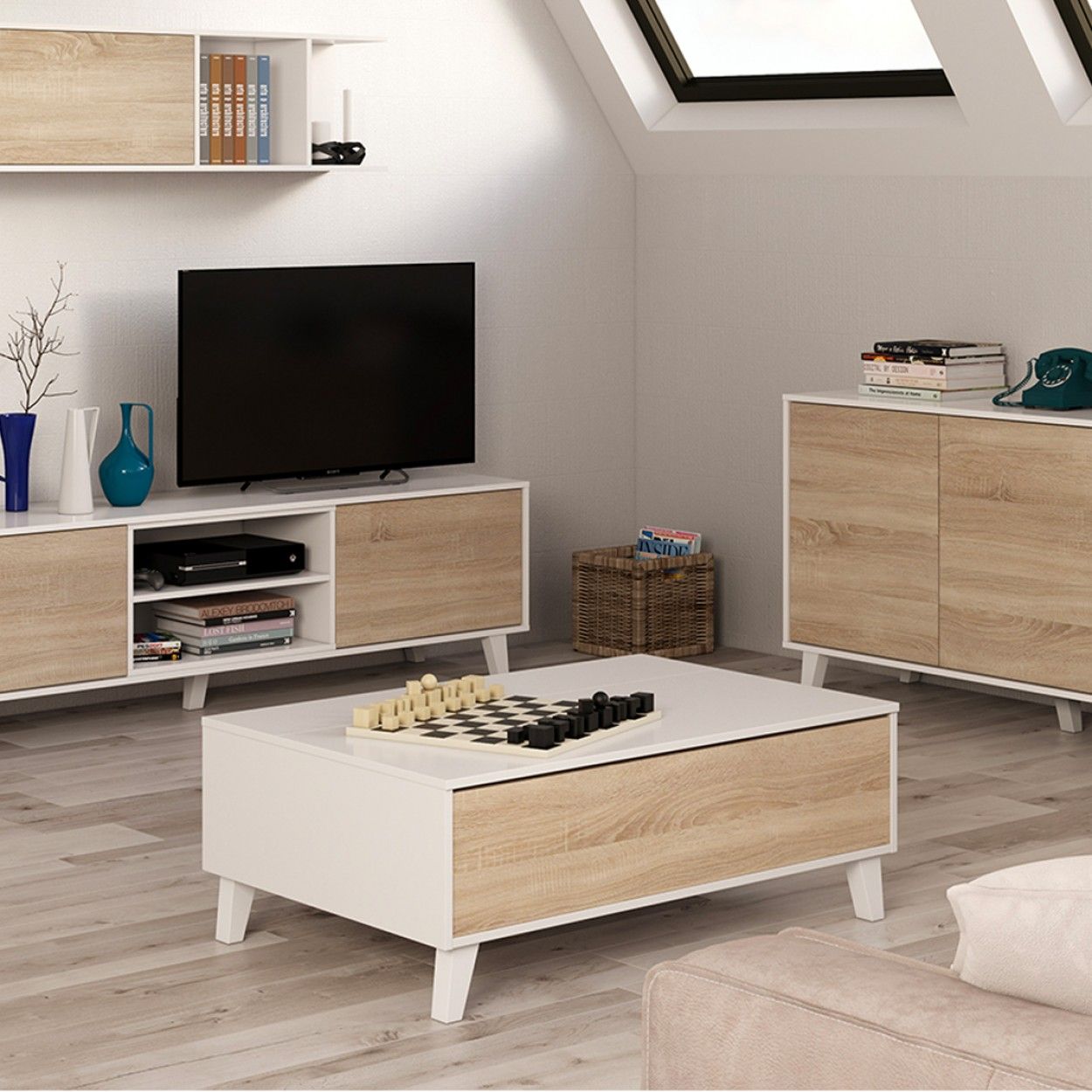 Mesa de centro ZAIKEN OF6633BO