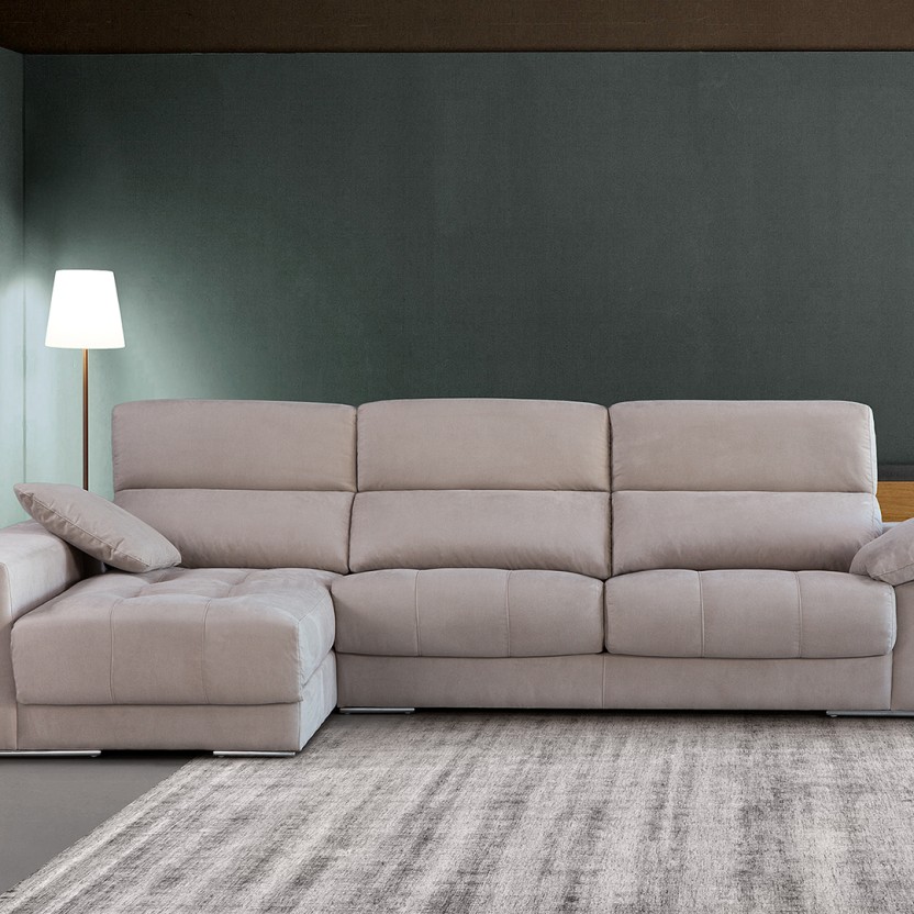 Sof� com Chaise JOM Clara
