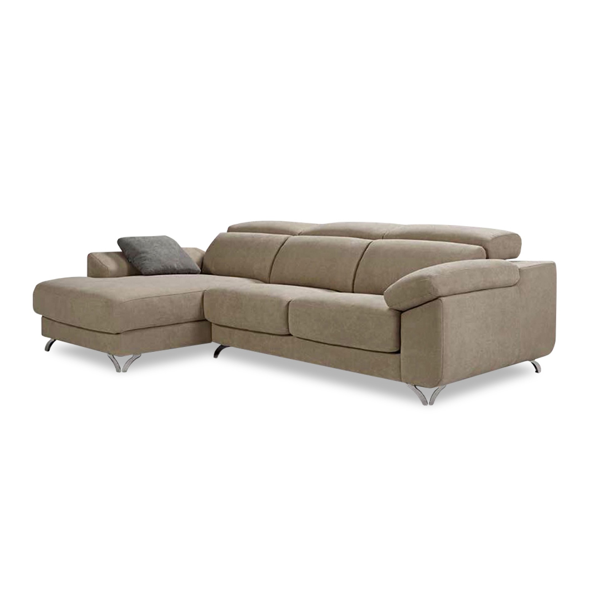 Sofá com Chaise Ortiz Doroty