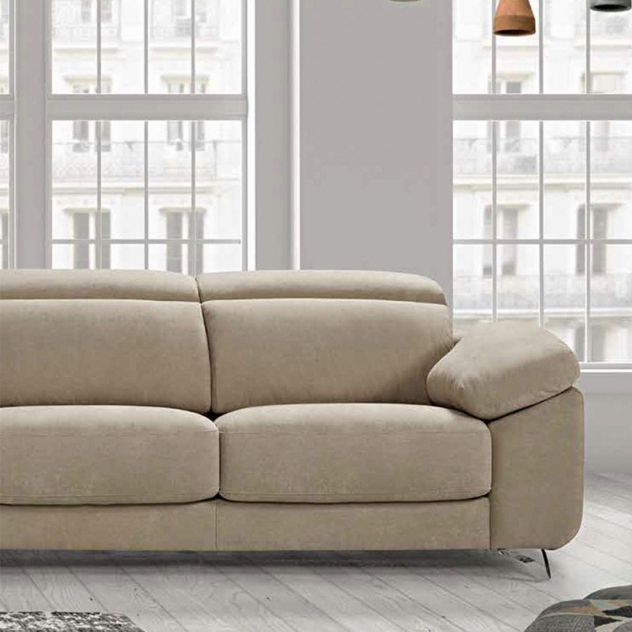 Sof com Chaise Ortiz Doroty