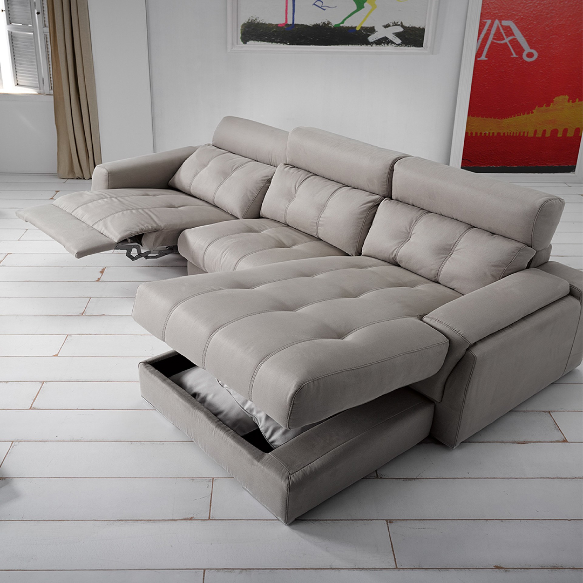 Sofá com Chaise JOM Azahara