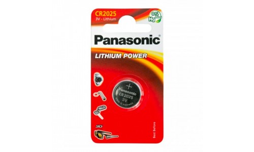 PILHA PANASONIC CR2025 LITHIUM