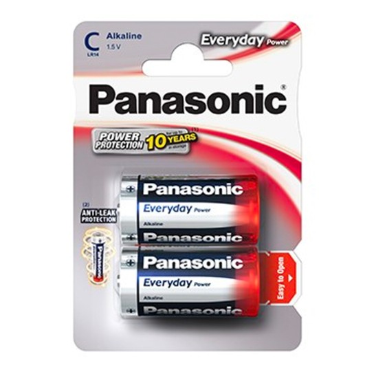 PILHA PANASONIC LR14 EVERYDAY BL2 - Image product