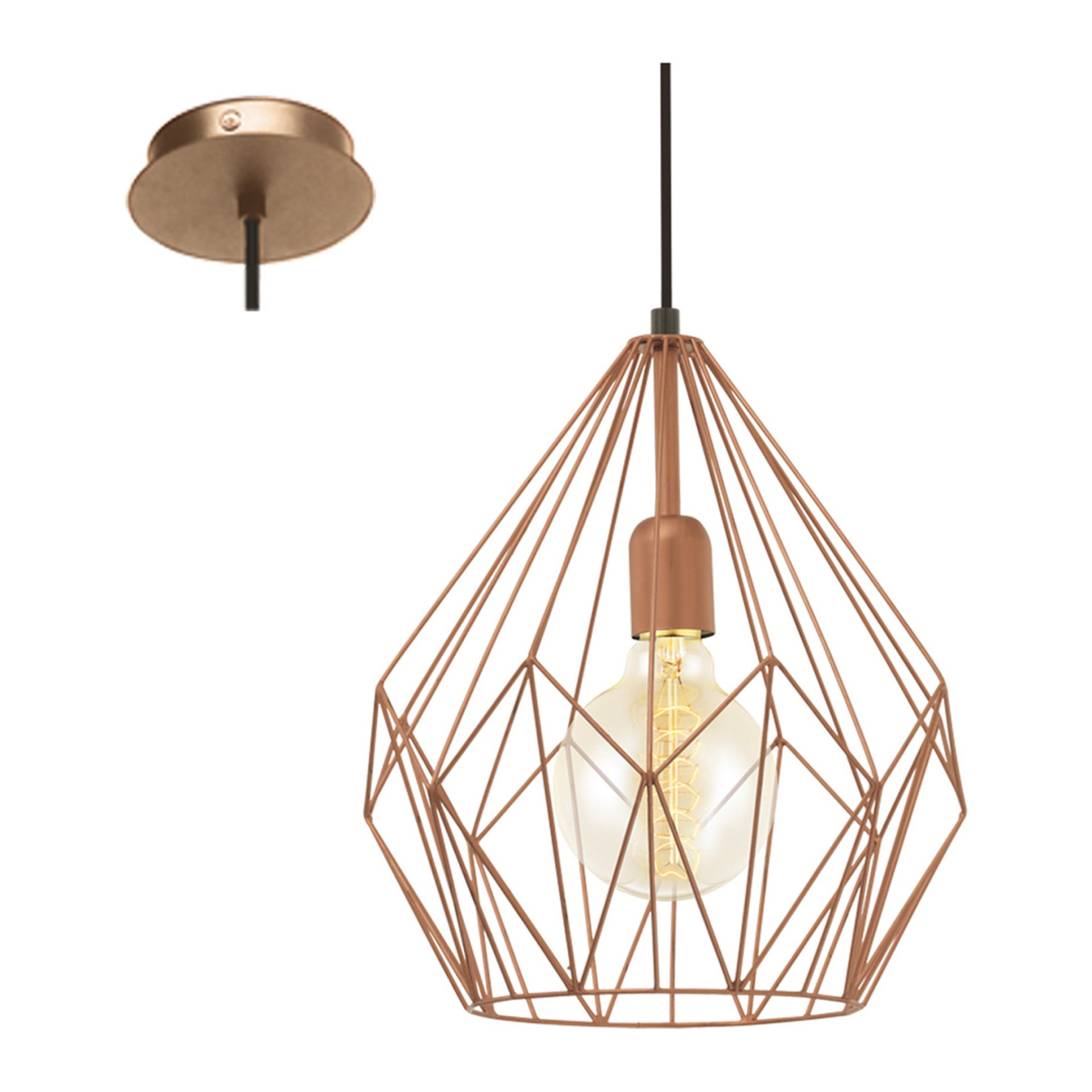 Candeeiro Suspenso EGLO 49258 Carlton