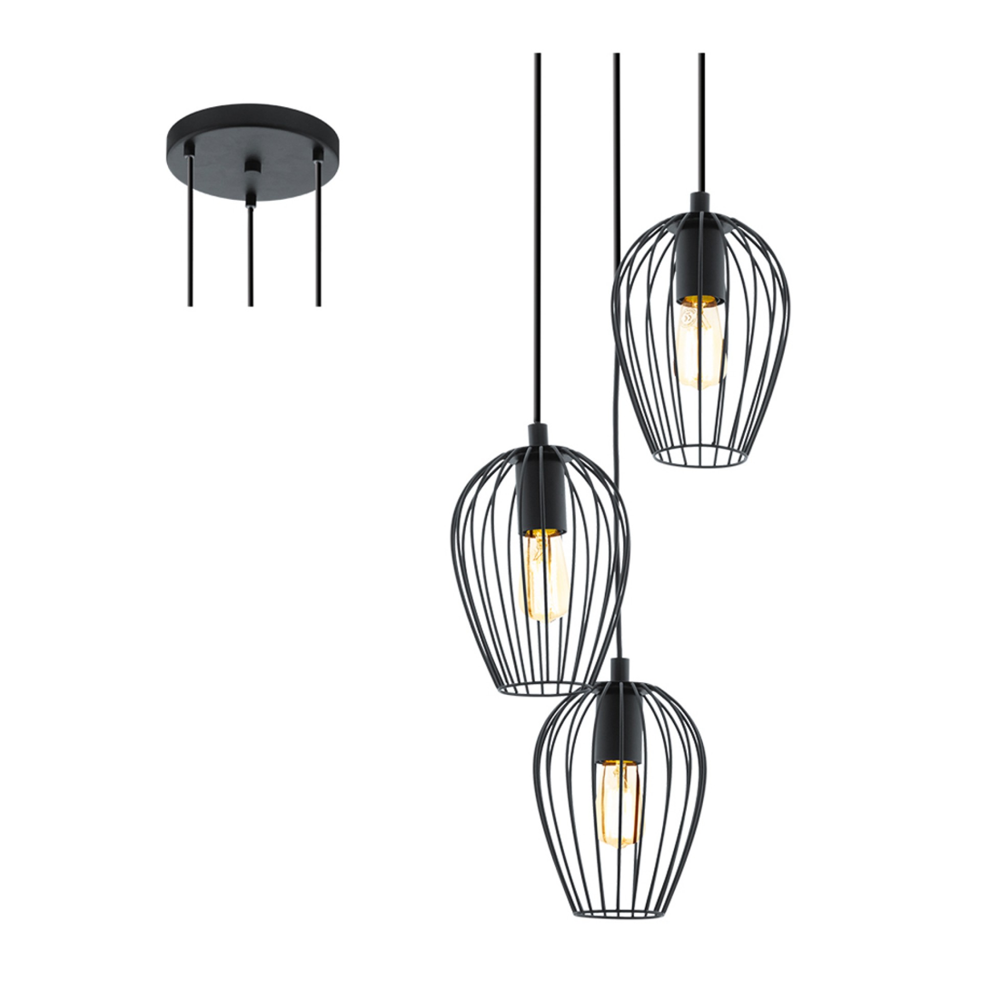 Candeeiro Suspenso EGLO 49479 NEWTOWN