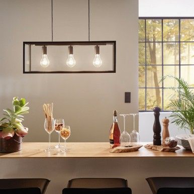 Candeeiro suspeno EGLO 49393 CHARTERHOUSE