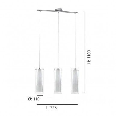 Candeeiro suspenso EGLO 89833 PINTO