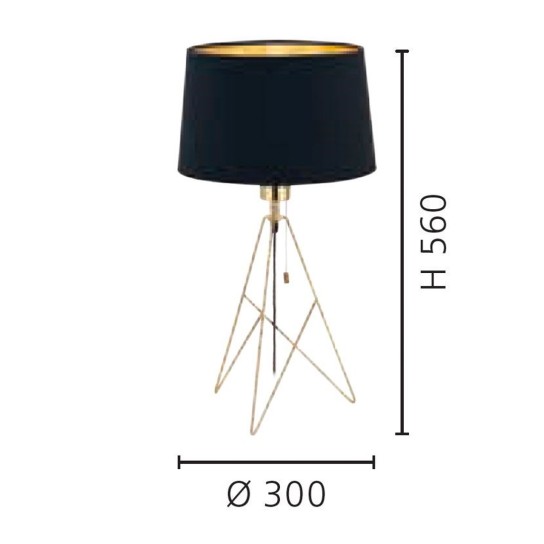 Candeeiro mesa EGLO 39179 CAMPORALE - Image product