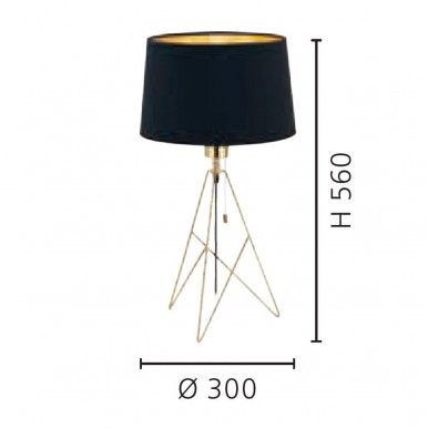 Candeeiro mesa EGLO 39179 CAMPORALE