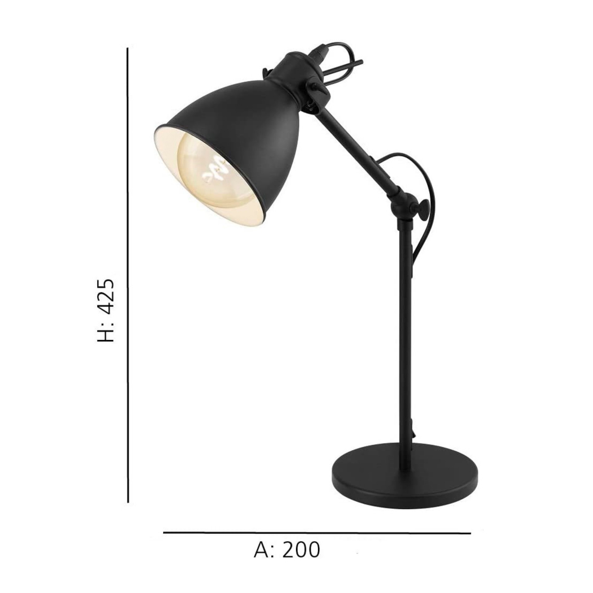 Candeeiro mesa EGLO 49469 PRIDDY