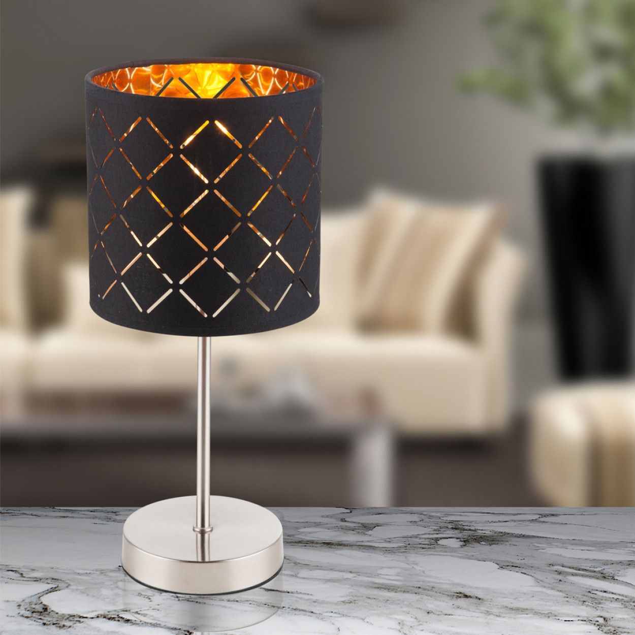 Candeeiro mesa GLOBAL LIGHT CLARKE 15229T