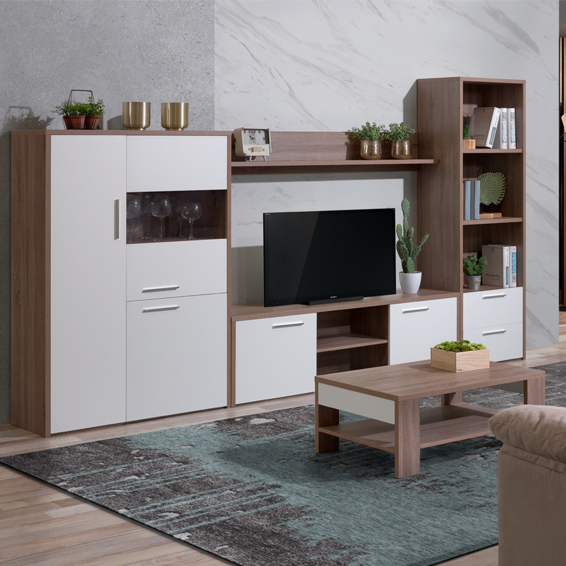 Movel de tv com 2 portas JOM Industria Elvas