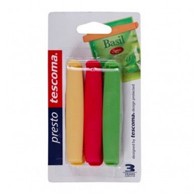 Conjunto 6 pinas sacos TESCOMA PRETO 42072