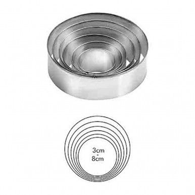 Conjunto 6 corta massa TESCOMA DELICIA 631360