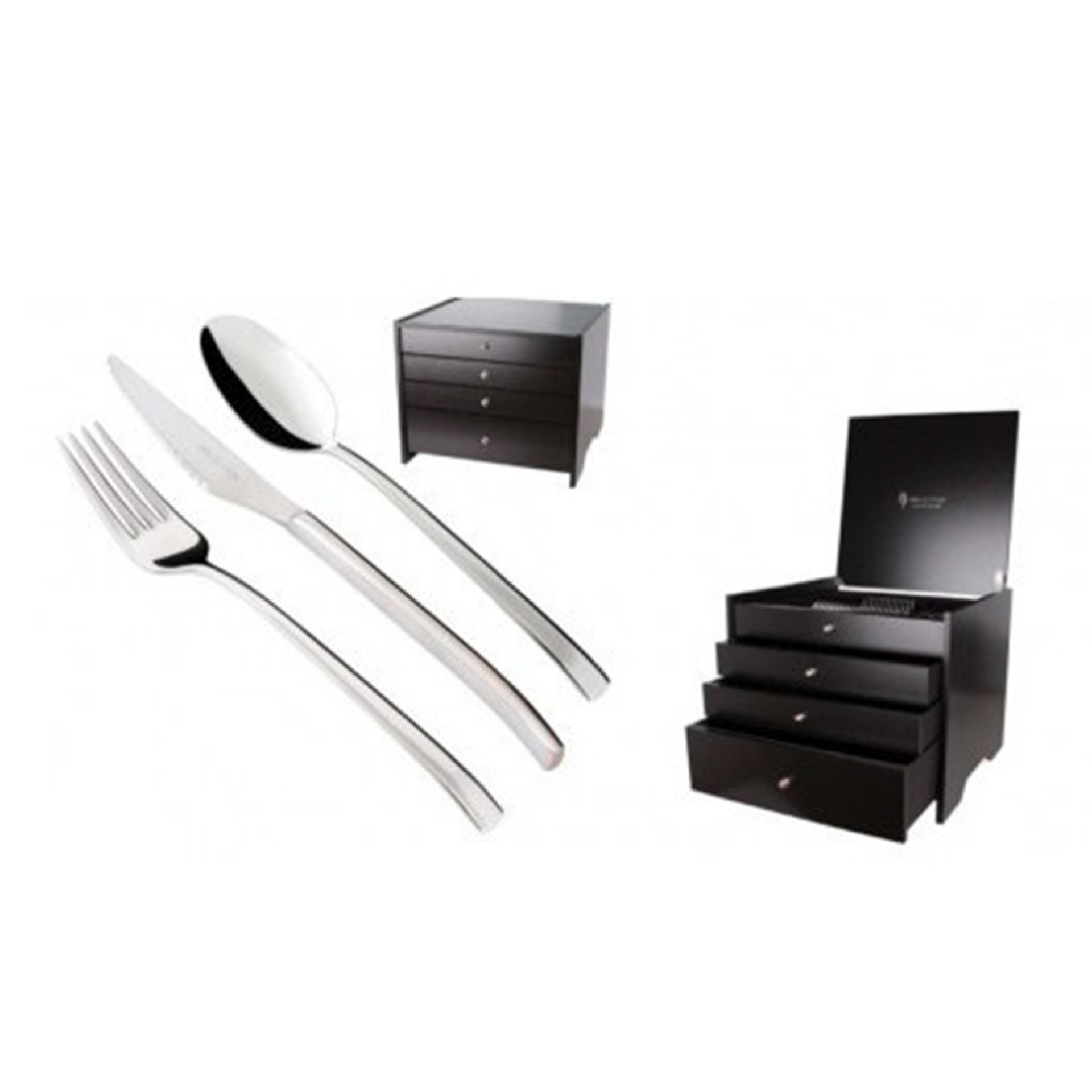 Faqueiro 130 Pcs BELO INOX OCEANUS