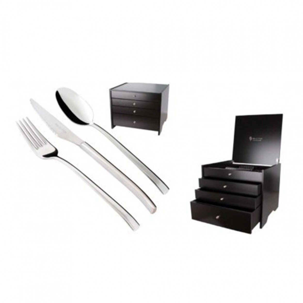 Faqueiro 130 Pcs BELO INOX OCEANUS