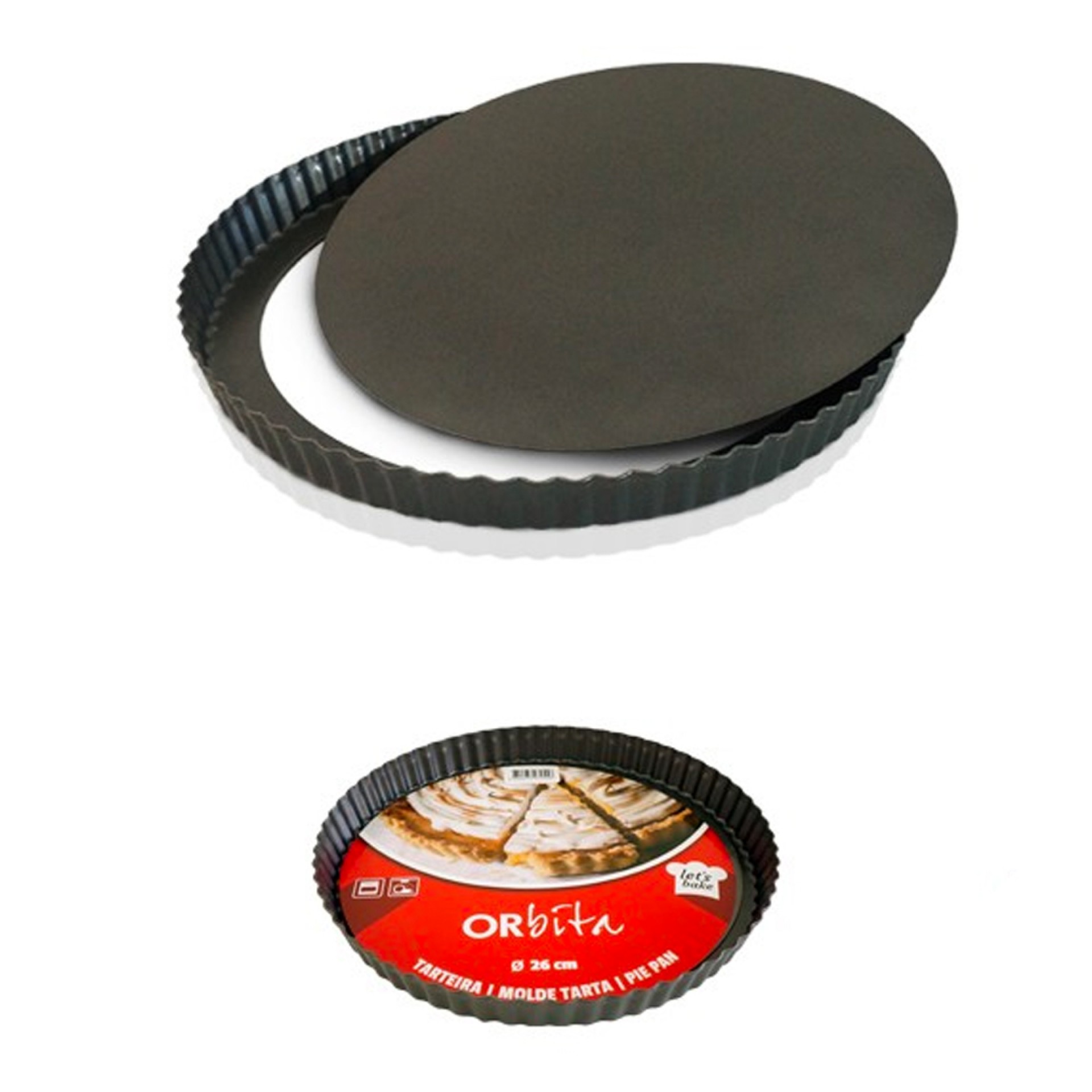 Forma tarte canelada ORBITA 12707055