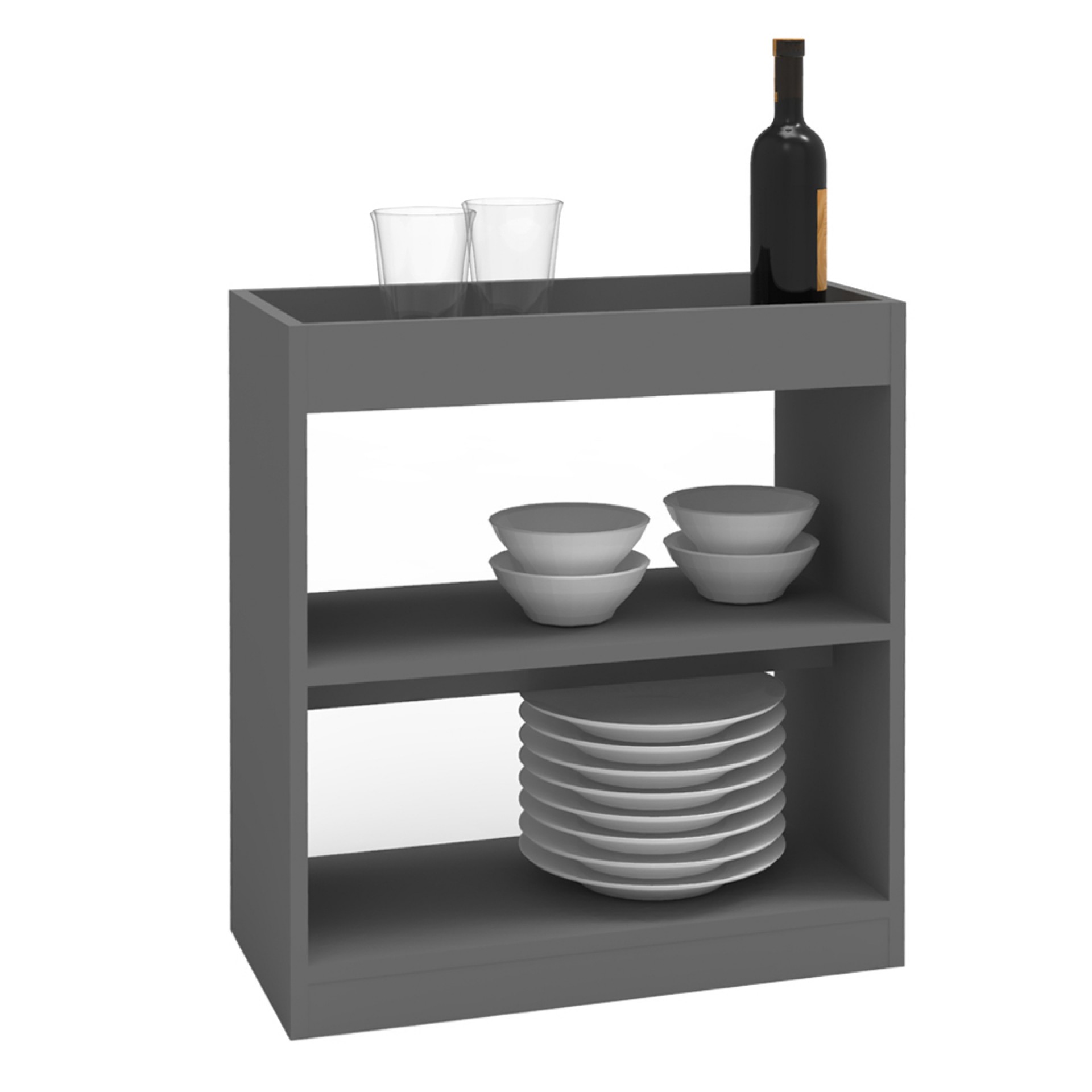 Auxiliar de cozinha JOM Industria Trofa com Tabuleiro e Rodas