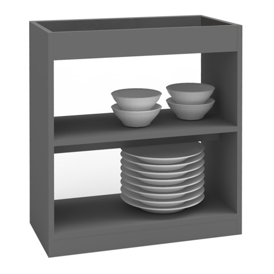 Auxiliar de cozinha JOM Industria Trofa com Tabuleiro e Rodas - Image product