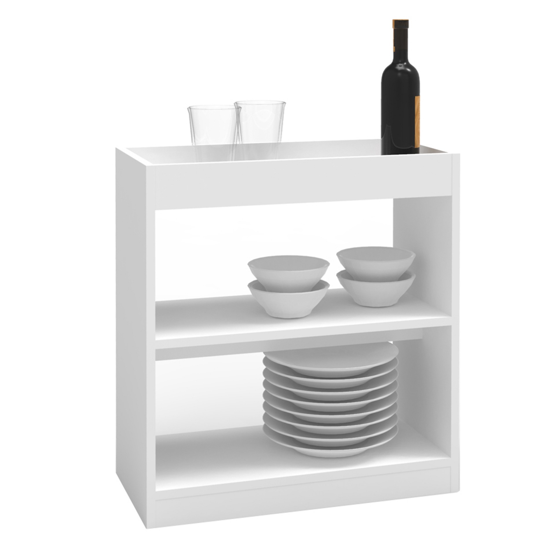 Auxiliar de cozinha JOM Industria Trofa com Tabuleiro e Rodas