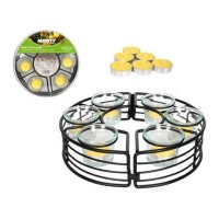 Suporte metal c/6 t-light JOM 700171