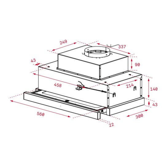 Exaustor TEKA CNL 6815 PLUX - Image product