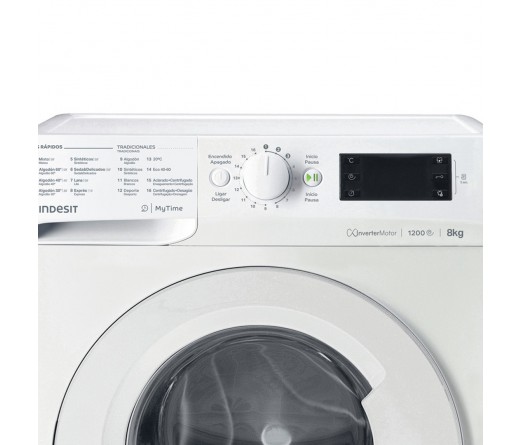 Máquina de Lavar Roupa INDESIT MTWE 81283 W SPT
