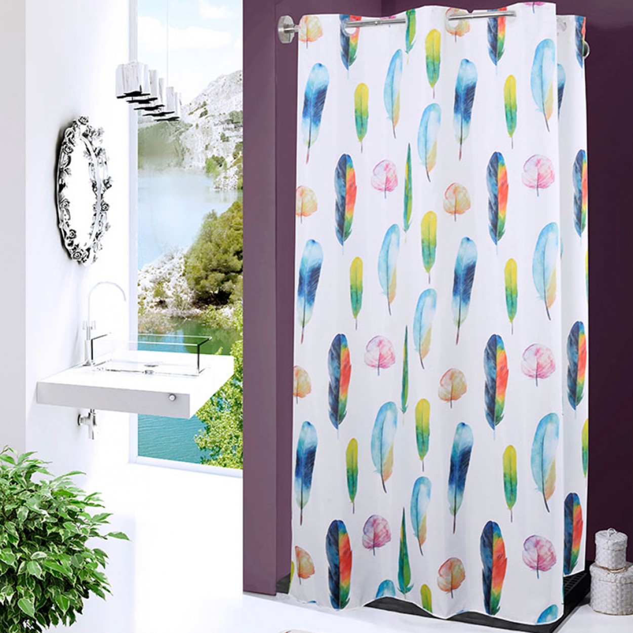 Cortina banheira JOM CB-656 PENAS