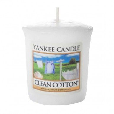 Vela votiva YANKKE CANDLE CLEAN COTTON 1016720