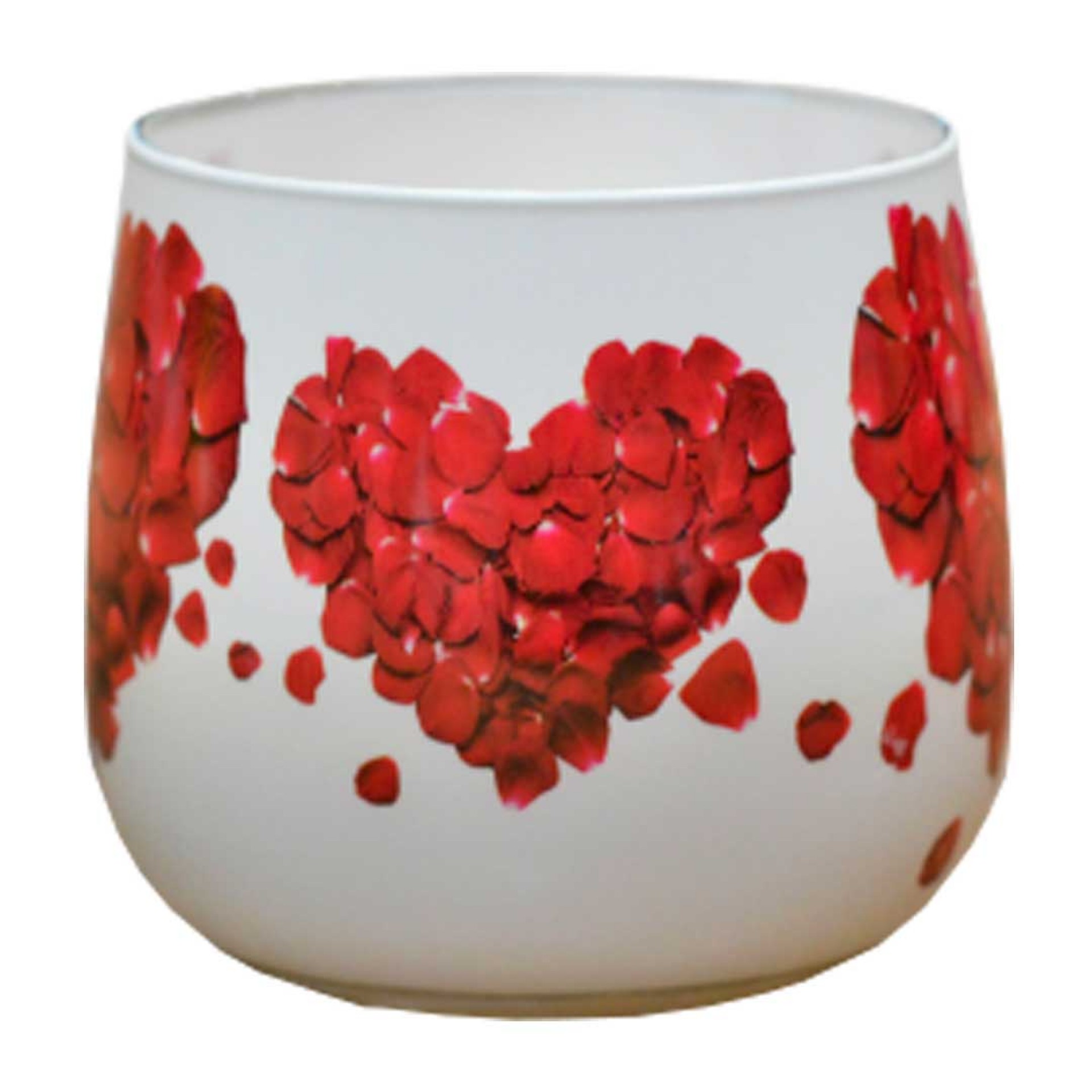 Vela copo vidro JOM SN71-05